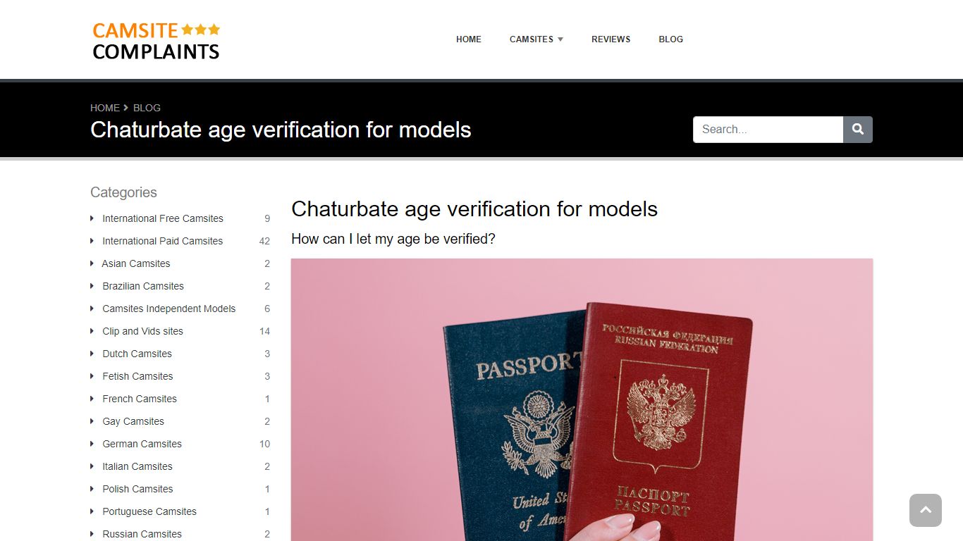 Chaturbate age verification for models - CamsiteComplaints